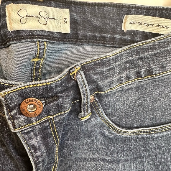 🔥Buy 1 Get 1!!  Jessica Simpson Women's Blue Jeans - Picture 4 of 4